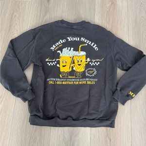 Mayfair group Graphic Charcoal Sweater